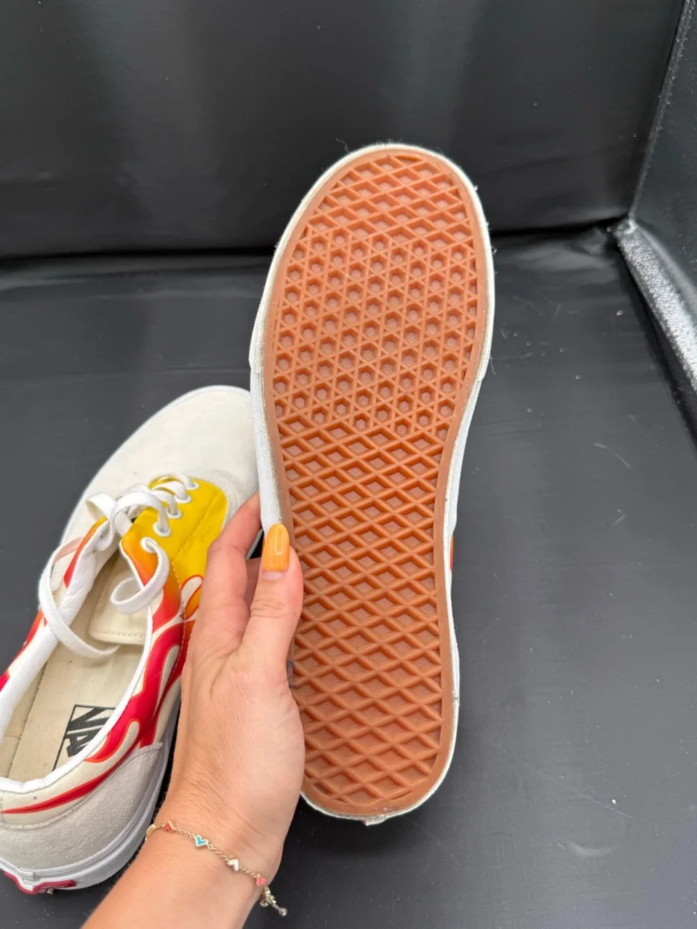 Vans Flame Era Sneakers Mens 11 Y2K Skater Streetwear Fire Rare‎